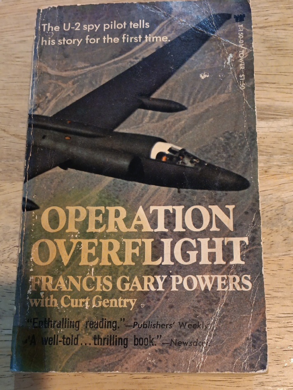 2/$6 Operation Overflight By Francis Gary Powers With Curt Gentry
